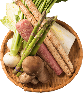 新鮮な冬野菜